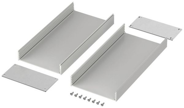 Produktbild: Bopla FILOTEC F 1048-220 97118220.HMT1 Profil-Geh&auml;use 105 x 48 x 220 Aluminium Aluminium (eloxiert) 1 St.