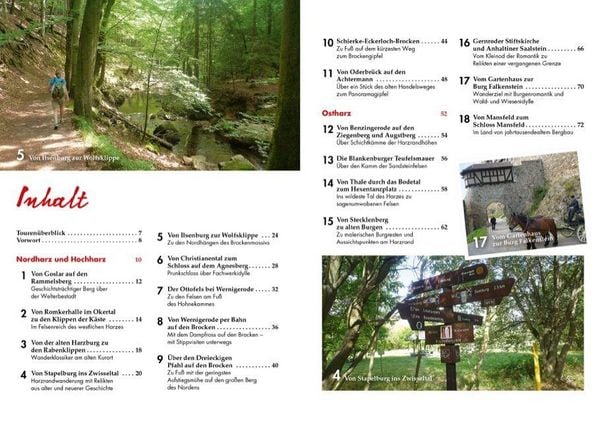 Produktbild: Wanderungen f&uuml;r Langschl&auml;fer im Harz