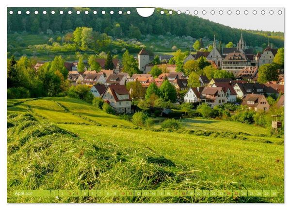 Produktbild: Lieblingspl&auml;tze in und um T&uuml;bingen (Wandkalender 2027 DIN A4 quer), CALVENDO Monatskalender