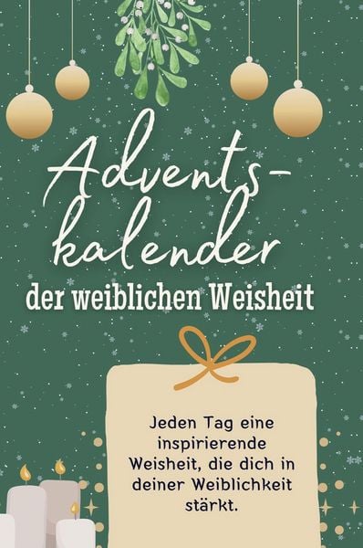 Produktbild: Adventskalender der weiblichen Weisheit