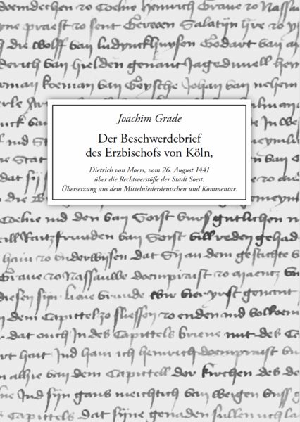Der Beschwerdebrief des Erzbischofs von Köln, Taschenbuch von Joachim Grade, Tertulla-Verlag, 978-3-949127-06-9