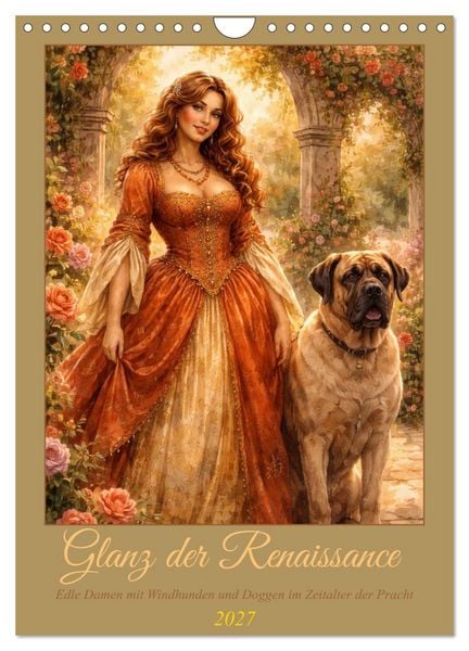 Produktbild: Glanz der Renaissance (Wandkalender 2027 DIN A4 hoch), CALVENDO Monatskalender