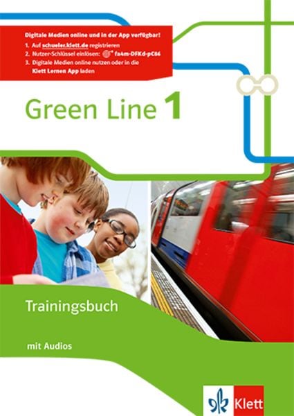 Green Line 1. Trainingsbuch mit Audios. Neue Ausgabe, Set von , Klett Schulbuchverlag, 9783128343013