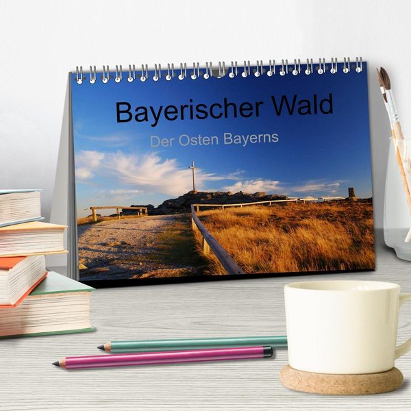 Produktbild: Bayerischer Wald - der Osten Bayerns (Tischkalender 2026 DIN A5 quer), CALVENDO Monatskalender
