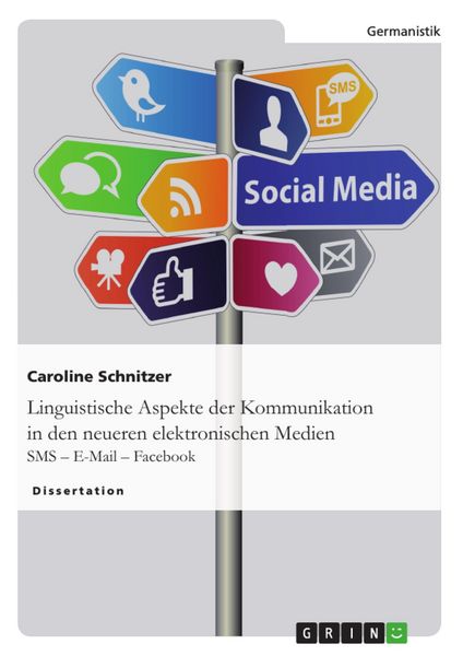 Produktbild: Linguistische Aspekte der Kommunikation in den neueren elektronischen Medien