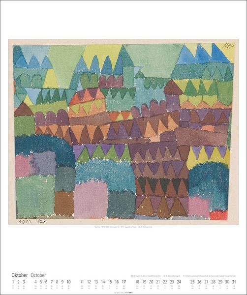 Produktbild: Paul Klee Kalender 2027