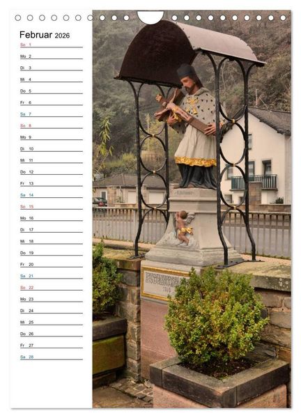 Produktbild: Nepomuk - Der Br&uuml;ckenheilige (Wandkalender 2026 DIN A4 hoch), CALVENDO Monatskalender