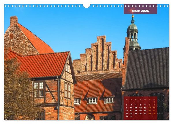 Produktbild: Handwerkskunst im h&uuml;bschen L&uuml;neburg (Wandkalender 2026 DIN A3 quer), CALVENDO Monatskalender
