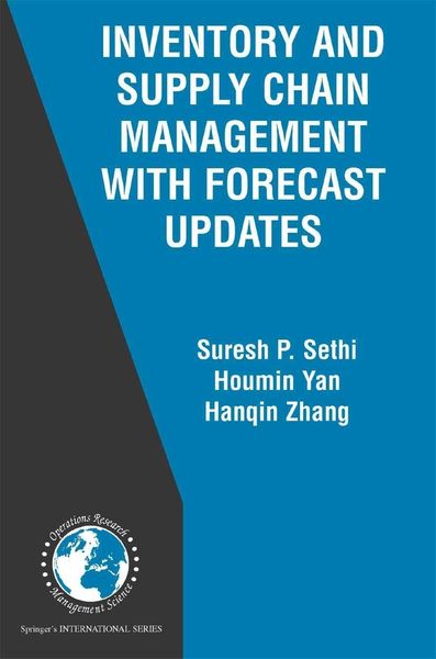Produktbild: Inventory and Supply Chain Management with Forecast Updates