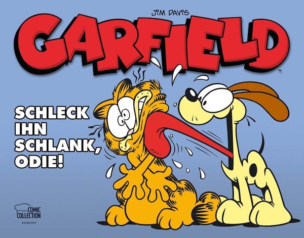 Garfield - Schleck ihn schlank, Odie!, Gebundene Ausgabe von Jim Davis, Egmont Comic Collection, 9783770401161