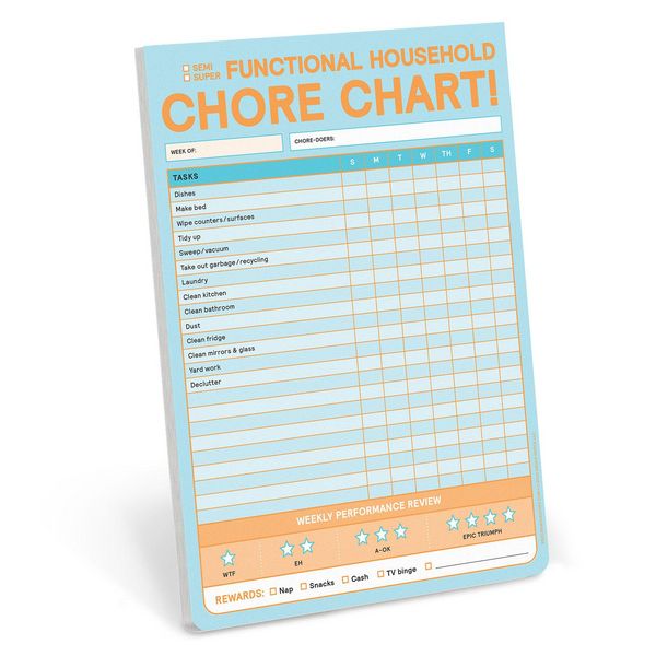 Produktbild: Knock Knock: Knock Knock Chore Chart Big & Sticky Notepads