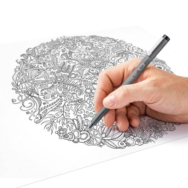 Produktbild: STAEDTLER Finliner pigment liner schwarz 6er Set