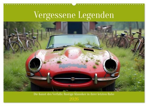 Produktbild: Vergessene Legenden (Wandkalender 2026 DIN A2 quer), CALVENDO Monatskalender