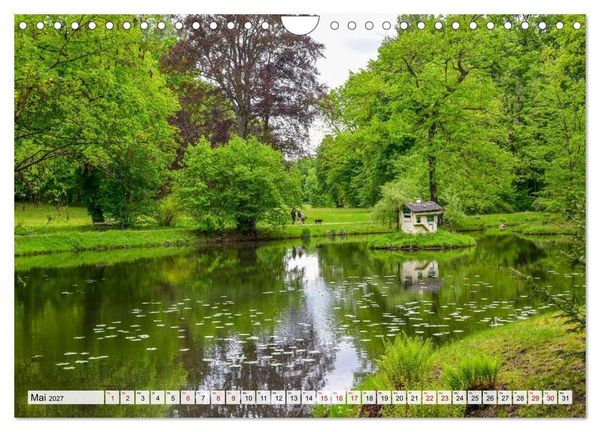 Produktbild: Parks und Wasserlandschaften (Wandkalender 2027 DIN A4 quer), CALVENDO Monatskalender