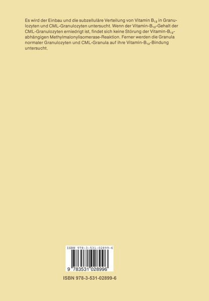 Produktbild: Vitamin-B12-Stoffwechsel von Granulozyten