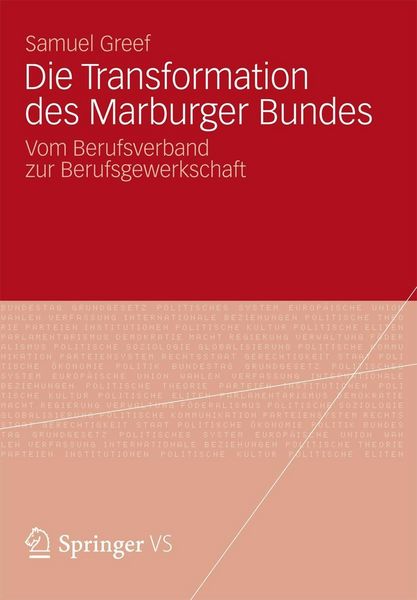 Produktbild: Die Transformation des Marburger Bundes
