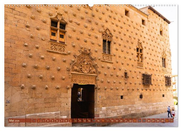 Produktbild: Salamanca - Eine Perle Spaniens (hochwertiger Premium Wandkalender 2026 DIN A2 quer), Kunstdruck in Hochglanz