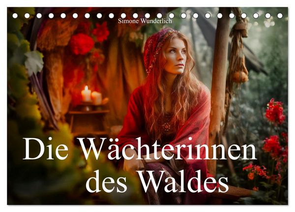 Produktbild: Die W&auml;chterinnen des Waldes (Tischkalender 2026 DIN A5 quer), CALVENDO Monatskalender