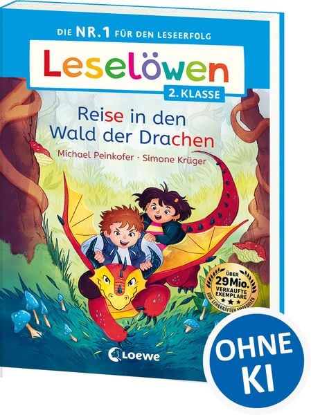Produktbild: Lesel&ouml;wen 2. Klasse - Reise in den Wald der Drachen
