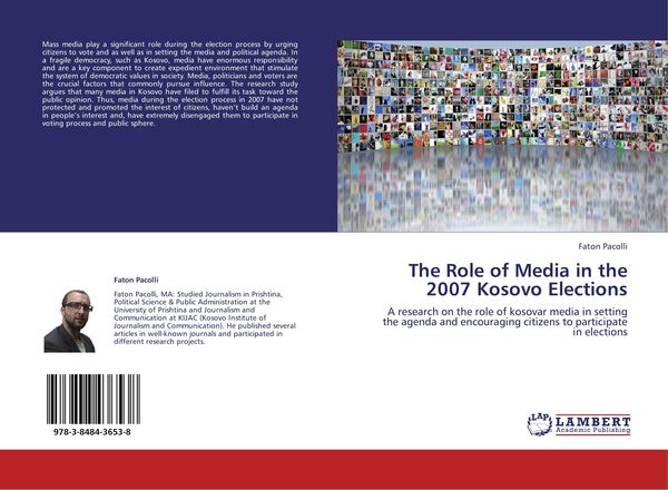 Produktbild: The Role of Media in the 2007 Kosovo Elections
