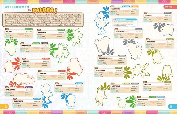 Produktbild: Pok&eacute;mon: Das ultimative Stickerbuch der Paldea-Region