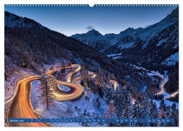 Produktbild: Bergstille - Landschaften, die ber&uuml;hren (Wandkalender 2026 DIN A2 quer), CALVENDO Monatskalender