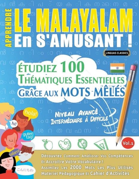 Produktbild: APPRENDRE LE MALAYALAM EN S'AMUSANT - NIVEAU AVANC&Eacute;