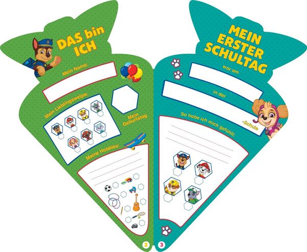 Produktbild: PAW Patrol Ich bin jetzt ein Schulkind! Eintragen, R&auml;tseln, Stickern