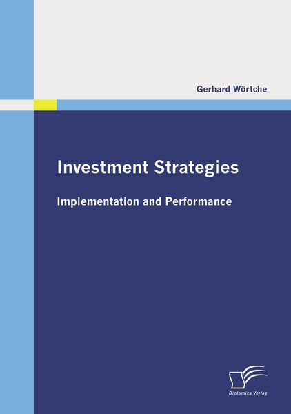 Produktbild: Investment Strategies: Implementation and Performance