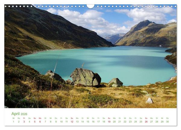 Produktbild: Bergwelt in &Ouml;sterreich (Wandkalender 2026 DIN A3 quer), CALVENDO Monatskalender