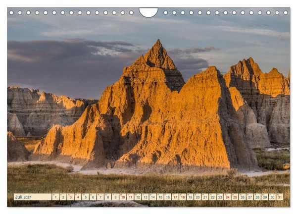 Produktbild: Wyoming, South Dakota Colorado (Wandkalender 2027 DIN A4 quer), CALVENDO Monatskalender