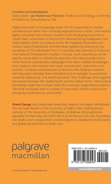 Produktbild: Re-Imagined Universities and Global Citizen Professionals