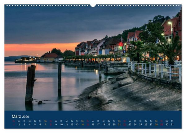 Produktbild: Ansichten vom Bodensee (Wandkalender 2026 DIN A2 quer), CALVENDO Monatskalender