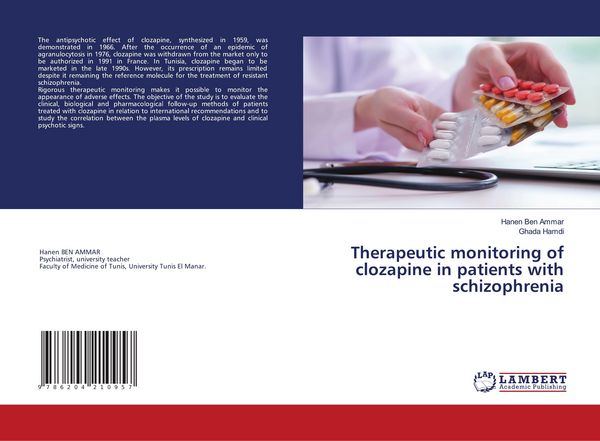 Produktbild: Therapeutic monitoring of clozapine in patients with schizophrenia