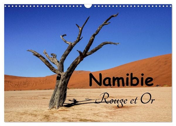 Produktbild: Namibie Rouge et Or (Calendrier mural 2027 DIN A3 vertical), CALVENDO calendrier mensuel