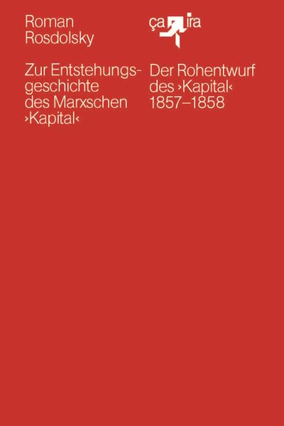 Produktbild: Zur Entstehungsgeschichte des Marxschen &rsaquo;Kapital&lsaquo;