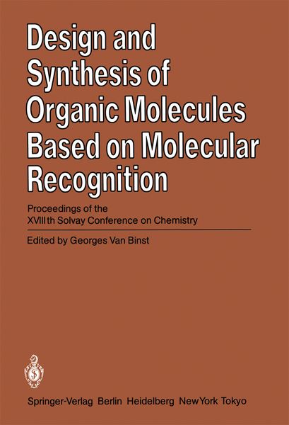 Produktbild: Design and Synthesis of Organic Molecules Based on Molecular Recognition