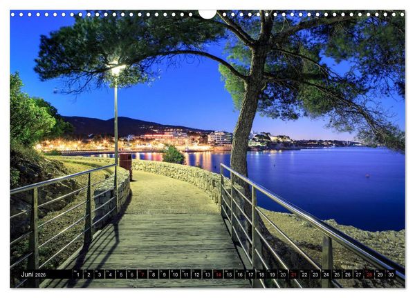 Produktbild: MALLORCA BEI NACHT (Wandkalender 2026 DIN A3 quer), CALVENDO Monatskalender