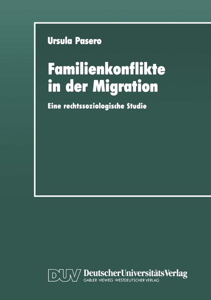 Produktbild: Familienkonflikte in der Migration