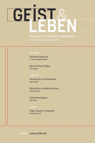 Produktbild: Geist & Leben 4|2020