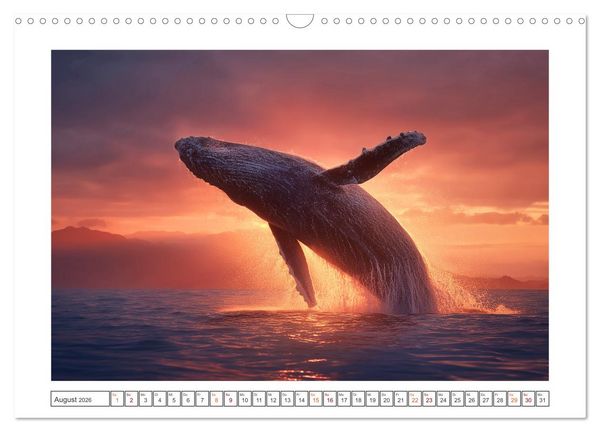 Produktbild: Magie der Wildnis (Wandkalender 2026 DIN A3 quer), CALVENDO Monatskalender