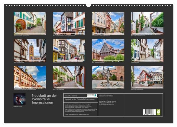 Produktbild: Neustadt an der Weinstra&szlig;e Impressionen (Wandkalender 2026 DIN A2 quer), CALVENDO Monatskalender