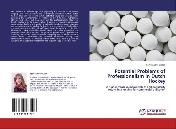 Produktbild: Potential Problems of Professionalism in Dutch Hockey