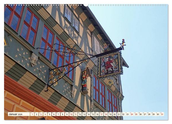 Produktbild: Liebenswertes Miltenberg am Main (hochwertiger Premium Wandkalender 2026 DIN A2 quer), Kunstdruck in Hochglanz