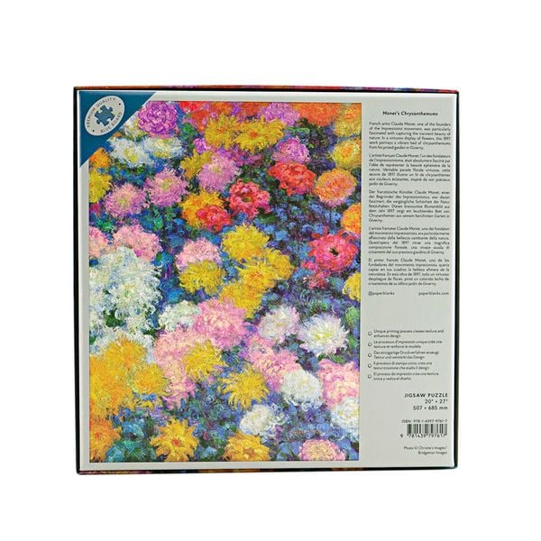 Produktbild: Puzzle, Monets Chrysanthemen, 1.000 Teile