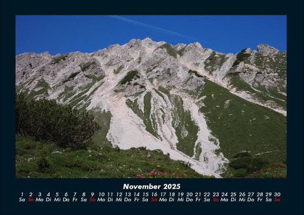 Produktbild: Bergige Welten 2025 Fotokalender DIN A4