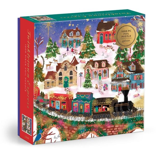 Produktbild: Joy Laforme Twinkletown Express 1000 Piece Foil Puzzle