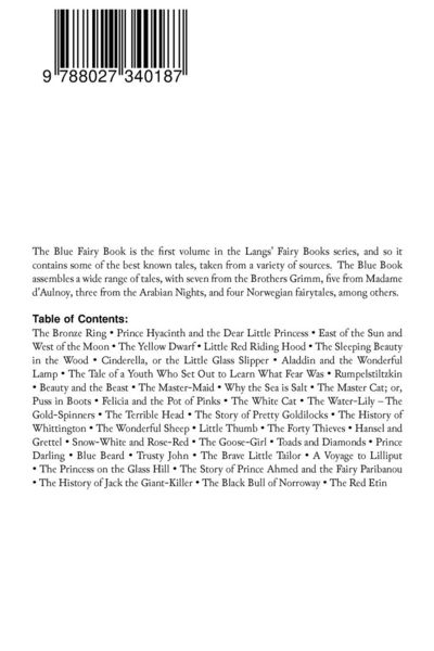 Produktbild: The Blue Fairy Book