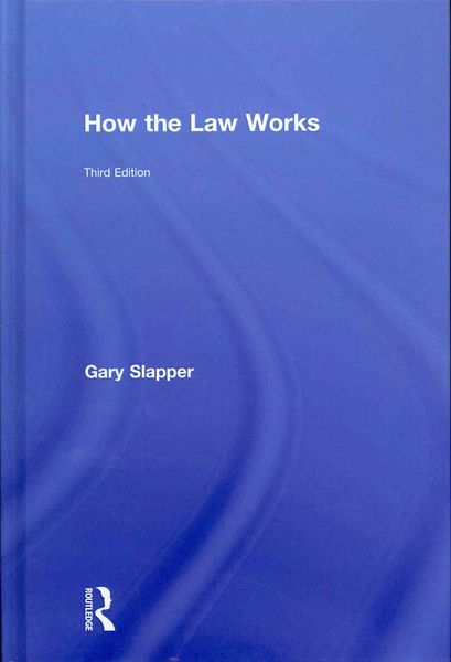 Produktbild: How The Law Works Rev/e 3/e