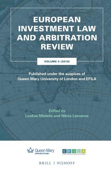 Produktbild: European Investment Law and Arbitration Review
